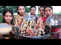 Amazing cooking soup meatball and beef recipe with tofu sauce - Amazing video