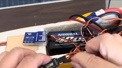 Setting up an external gyro in an FrSky X20S transmitter with Ethos - Hobby Eagle A3 Lite