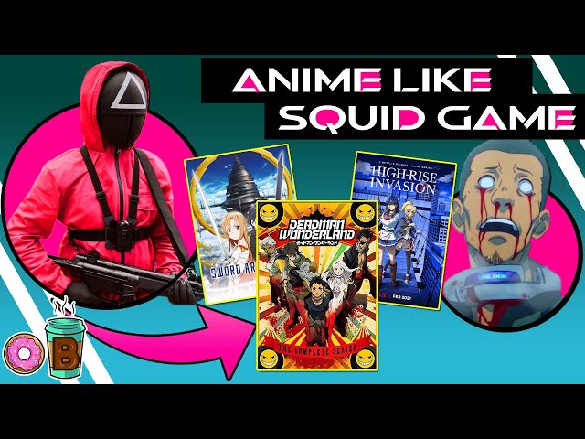 Top 10 Anime Series Like Squid Game — DEWILDESALHAB武士