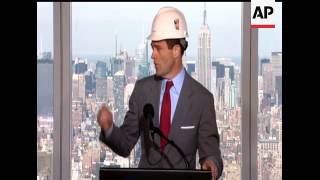 One World Trade Center, the monolith being built to replace the twin towers destroyed in the Sept. 1