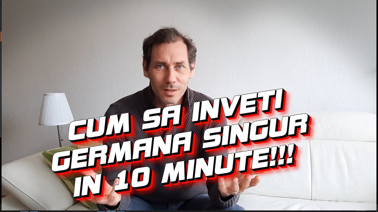 Cum sa inveti Germana Singur?#1