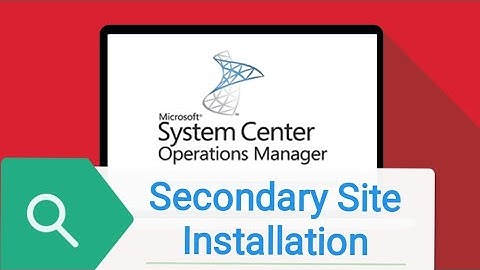 Step by Step Installation Of Secondary Site In SCCM