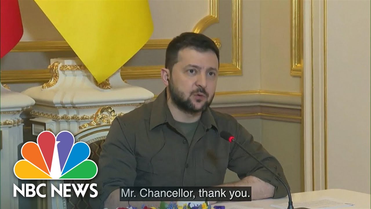 Ukrainian President Zelenskyy Appeals For Billions In Aid From G7