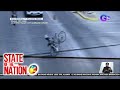 Siklista, sumemplang habang tumatawid sa intersection | SONA