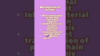 Macrolides.
