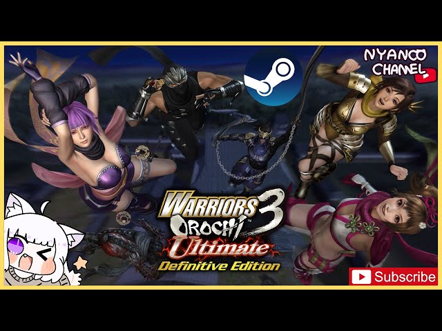WARRIORS OROCHI 3 Ultimate Definitive Edition - Preview with Nyanco Channel class=