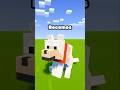 You should do this to your dog! #minecraft #minecraftshorts