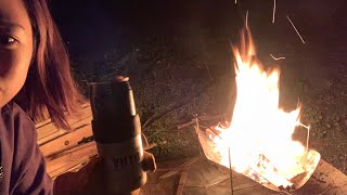 焚き火生配信です🍻ちょっとだけかも