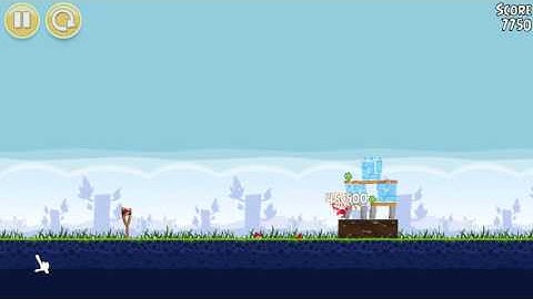 Angry Birds Gameplay Poached Eggs 1 7