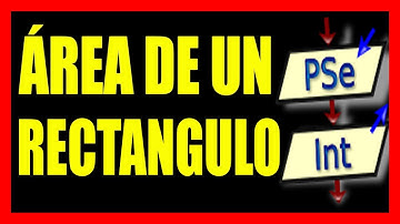 Algoritmo para calcular el área de un rectángulo