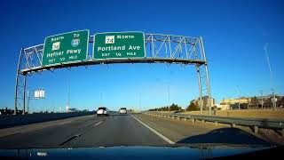 Leaving Oklahoma City and driving along I-44 West