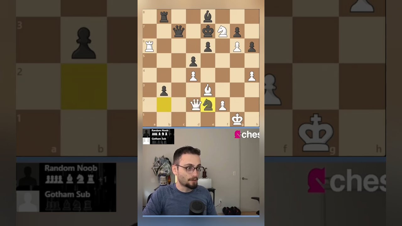 TWO BRILLIANT MOVES IN GUESS THE ELO Chess Gothamchess GothamChess