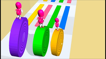 LAYERS ROLL in MAX LEVEL- All Levels Gameplay Walkthrough Android İOS