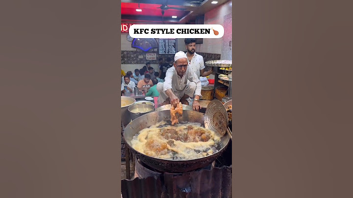 पुरानी दिल्ली चिकन | Old delhi chicken#indianstreetfood #chicken #tandoorichicken #friedchicken #kfc