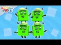 Squariffic Adventures: Exploring All Things Square! 🟥🟧🟨 | Fun Learn to Count | Numberblocks