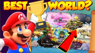 Super Mario Bros. Wonder Worlds: Worst to Best