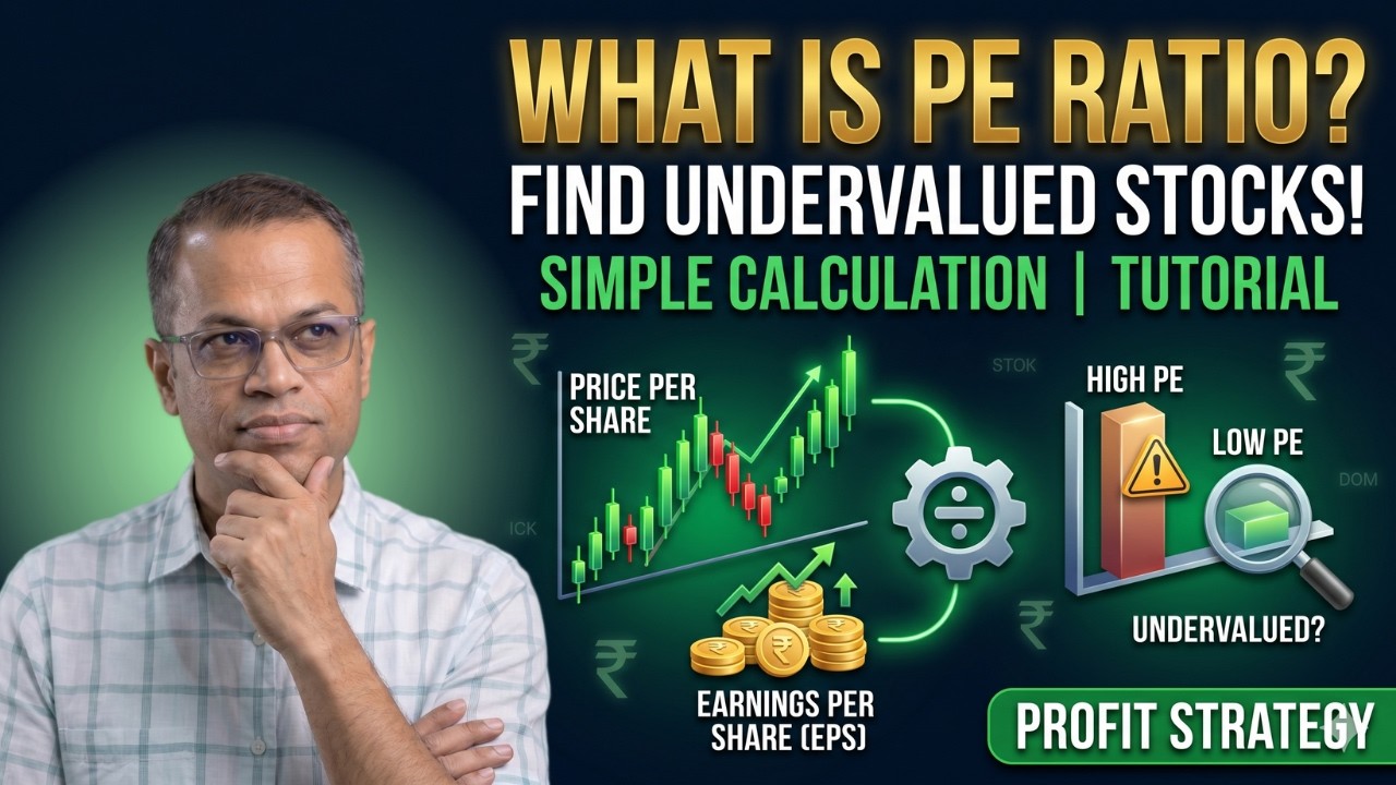 PE RATIO, What Is PE Ratio | How To Calculate PE Ratio To Find ...