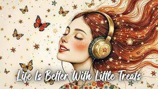 Download lagu Life is Better with Little Treats ☀️ Feel Good Music ✨ Uplifting Music 2026 🍓 Strawberry Beats