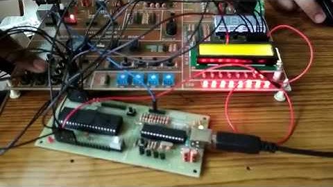 Keypad Project using # PIC18F4520 .................