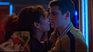 2x04 Nadia y Guzman kiss & “ first time “ scene | Elite