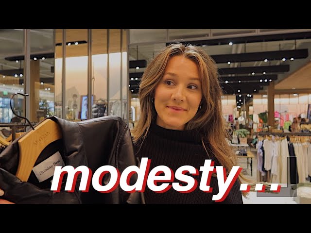 What does it mean to dress modestly?