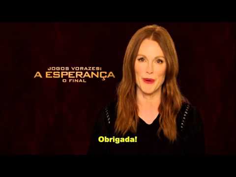 Recado da Julianne Moore para os fãs brasileiros