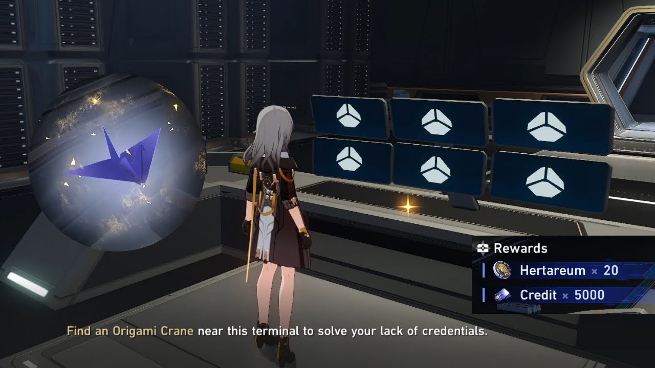 Honkai Star Rail Find an Origami Crane Hertareum x20