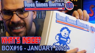 Video Games Monthly  Box #16 January 2024 10 Mystery Games