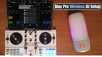 Djay Pro Wireless DJ Setup – Bluetooth Controller + Audio!