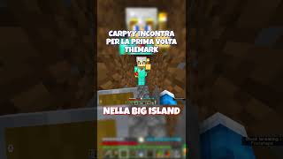 CARPYY INCONTRA PER LA PRIMA VOLTA THEMARK #carpyy #minecraftita #bigisland #stefephere #viralvideos