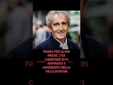 Video Paura per Alain Prost, lex campione di F1 rapinato e aggredito nella villa in Svizzera di Nyon