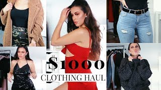 $1000 (affordable) Try On Clothing Haul | $50 Versace Jacket!!