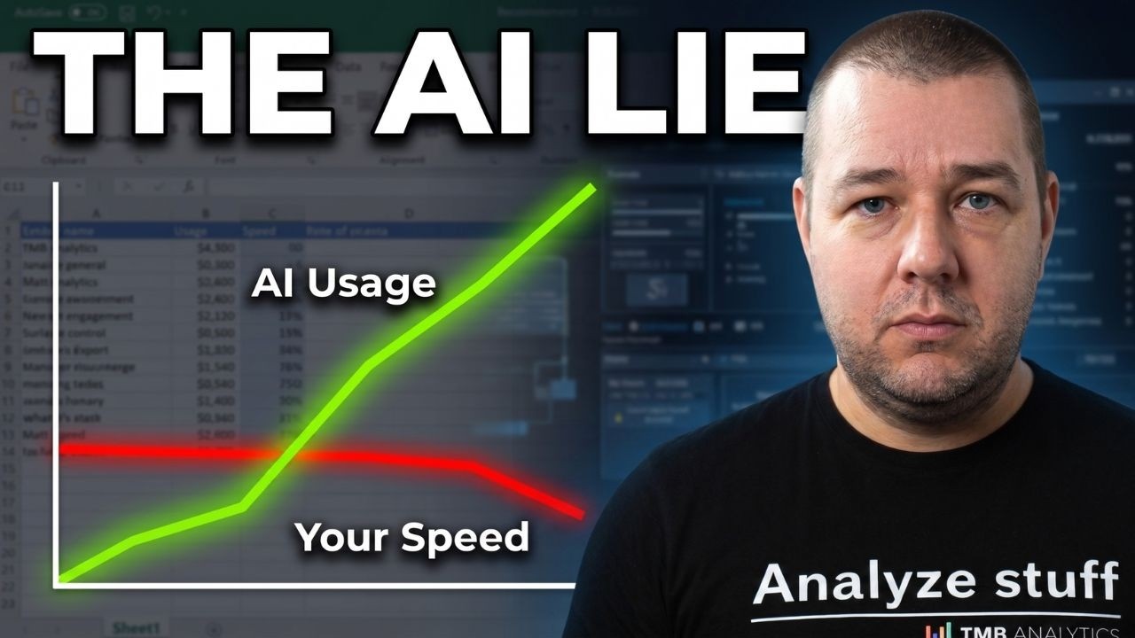 AI Isn't Making You a Faster Analyst (Here's What Will)
