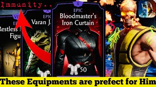 Hellspawn Scorpion , Klassic Goro & BD Erron Black Survival Mode Gameplay | MK Mobile