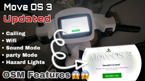 OLA S1 Updated With Move OS 3 | How to Update