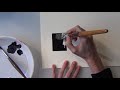 Corso pittura acrilico - Tutorial 2 - Come realizzare una scala tonale partendo dal bianco al nero.