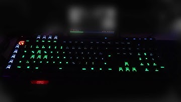 Logitech G910 Spectrogram Visualizer