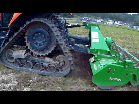 KUBOTA MR97PC3 KUHN PHY2500MP(HRB252D)パワーハロー - YouTube