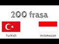 200 frasa - Bahasa Turki - Bahasa Indonesia