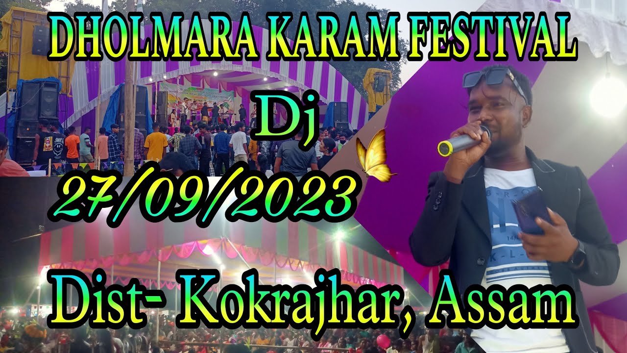 DHOLMARA Karam Festival District  Kokrajhar Assam  karamfestival