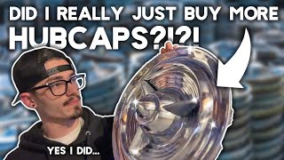 New Hubcaps for the Ford! - Kustomizing 1953-1955 Oldsmobile Hubcaps 1957 Oldsmobile Hubcaps Aftermarket