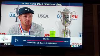 Bryson Dechambeau height and weight discussion