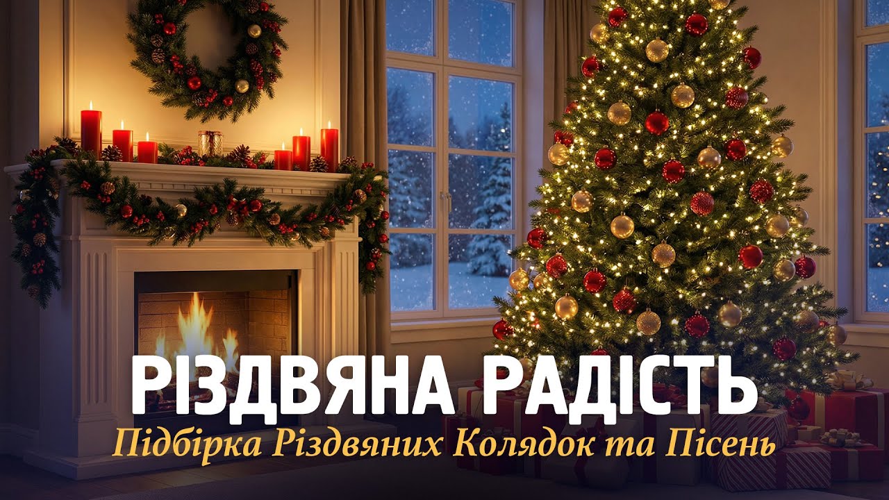 ✨ РІЗДВЯНА РАДІСТЬ: Година Колядок та Пісень для Святкового Настрою 🎁