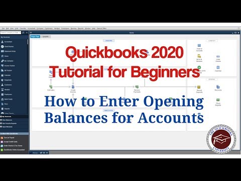 Video: How To Enter Opening Balance