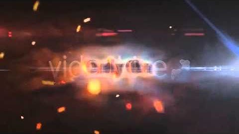 3D Fire Metal Titles   Cinema 4D Templates   Project Files