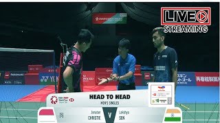 🔴LIVE - Jonatan Christie (INA) vs Laksya (IND) | Thomas & Uber Cup 2024 I Siaran Langsung Livescore