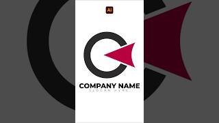 Logo design tutorial for illustrator users #20kviews #illustrator #tutorial #ytshorts