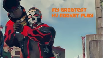 My greatest High Velocity Rocket play