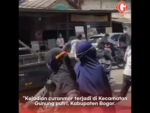 Warga Kepung Pelaku Pencurian Motor yang Bernsenpi Mainan