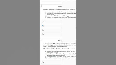 Blockchain and its Applications Week 11 || NPTEL ANSWERS 2025 #nptel #nptel2024 || NPTEL 2025